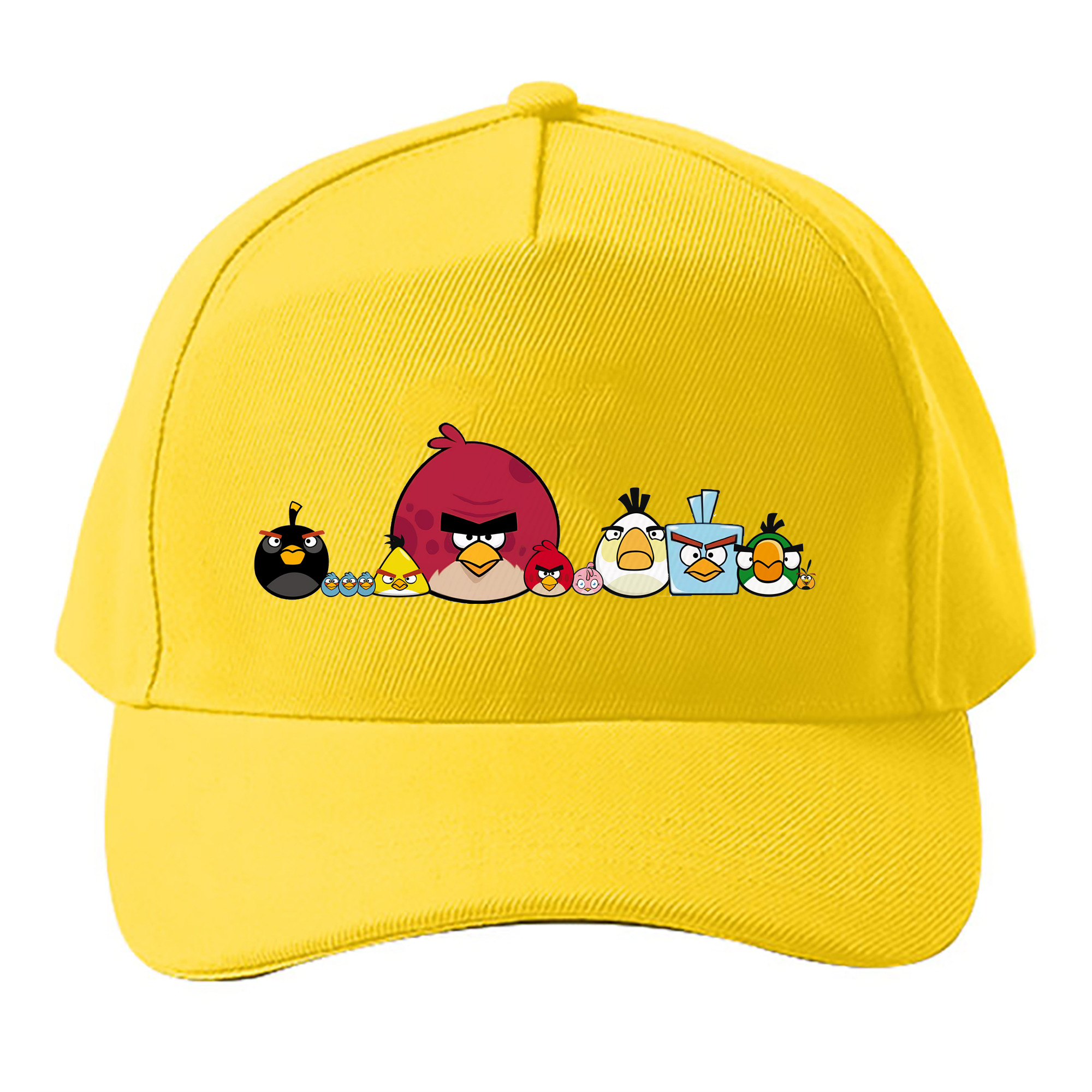 （画像用） Angry Birds アングリーバード ベースボールキャップ 綿100％ 男女兼用 帽子 スポーツ